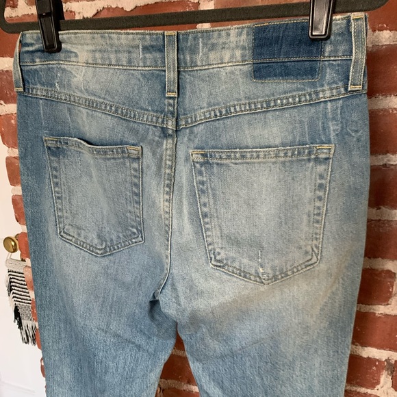 AMO Jane sweet cheeks jeans 27 kick flare crop - Picture 6 of 8